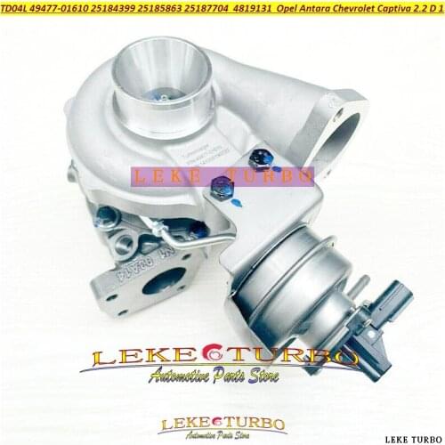 Turbo TD04L 49477-01610 25184399 25185863 25187704 49477-01510 4819131 For Opel Antara For Chevrolet Captiva 2.2L A22DMH LNQ