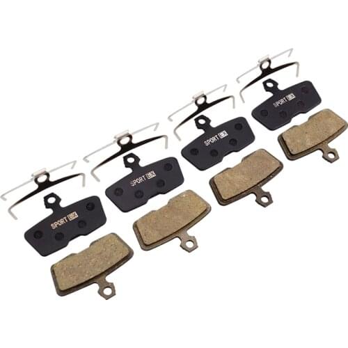 Bicycle Brake Pads for AVID Code R or for SRAM CODE R Hydraulic Disc Brake, 4 Pairs for 4 calipers