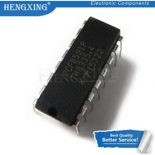 1pcs/lot PCF8591P PCF8591 DIP-16 In Stock