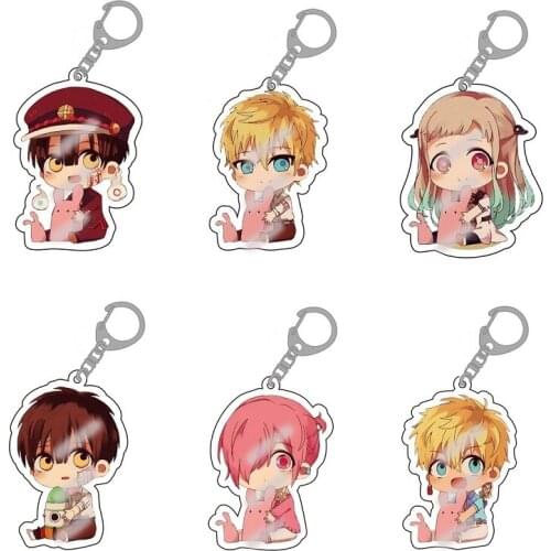2020 Anime Toilet-Bound Acrylic Keychain Jibaku Shounen Hanako Kun Figure Pendant Keyrings