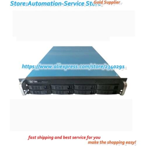 2U 8 Disk Hot Swap Server Server Osaka Dual Xeon Chassis 2U Power 6GB Temperature Control Fan
