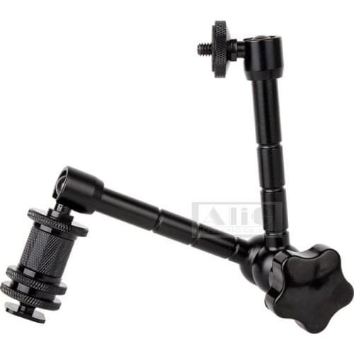 5PCS Photo Studio Accessories DSLR Rig LCD Monitor Mount Flexible Magic Arm 11Inch (290mm)