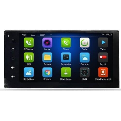 7" Android 10 4 Core 2Din Car Media Player for Corolla E120 Toyota RAV4 Hilux Fortuner Innova Prado No DVD