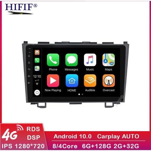 Car Radio Multimedia Player 2 din 9"Android 10 Auto Radio navigation for Honda CRV CR-V 2006-2011 stereo wifi navi gps