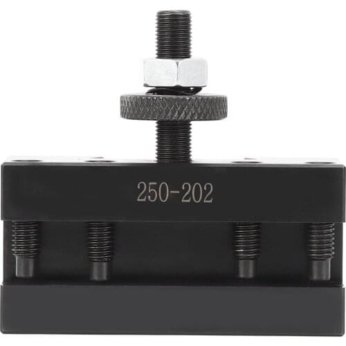 Lathe Tool Holder Fast Change Turning Accessories High Carbon Steel for 250 TO 202 Column Tool Wall Holder