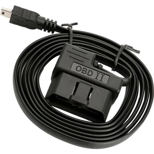 OBD II 16Pin to Mini USB Diagnostic Connect Cable for HUD Head up Display