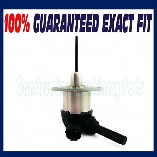 For Kubota Fuel Stop Solenoid KX121-3 KX161-3 KX91-3 U35 U45 L4240 L4300 L4330 L4400