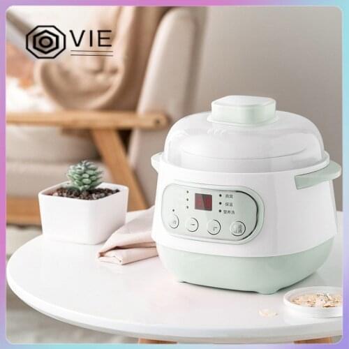 Electric slow cooking, steamer for food, ceramic pot, multifunctional, bird soup-stewing, tonic for pregnant women, Baby supplem