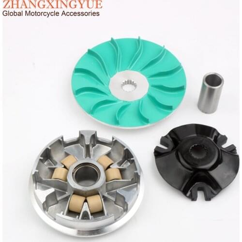 Racing Variator Kit with Roller Weights 10g for MBK Booster 100 Nitro Ovetto 100cc 4VP 2-stroke scooter