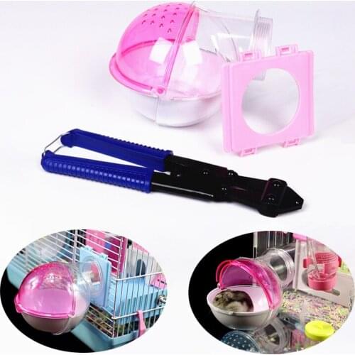 Hamster External Bathroom Sauna Room Bath Sandbox Can Be External Acrylic Villa, Wire Cage Modification Kit