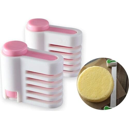 Cake Layering Tool Slice Divider Convenient ABS High Quality Adjustable Level Specialty Kitchen Tools Bread Slicer