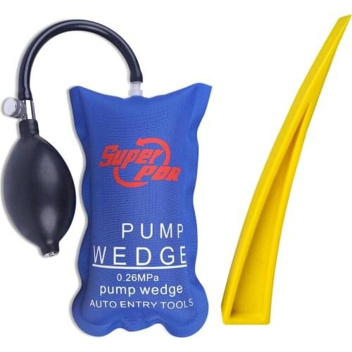 Super PDR Tool Pump Wedge Car Auto Air Locksmith Tools Air Wedge Airbag Entry Lock Picks Set Opening Car Door Hand Tools Set DIY