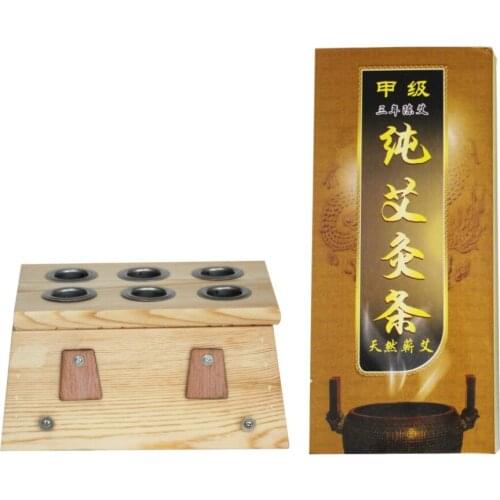 Six-hole Moxibustion Box, Three-year, Five-year and Seven-year Moxibustion Set, Moxibustion Physiotherapy