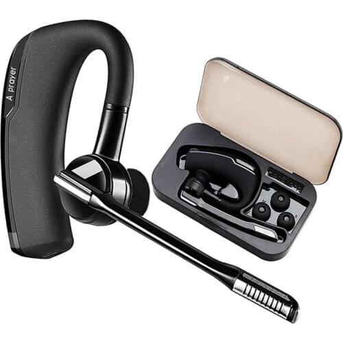 Simple version, Bluetooth wireless headset, business helmet, HD noise reduction, suitable for automobile, tourism and office