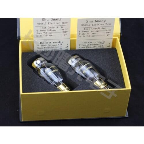 Shuguang tube WE6SL7 imitation Western Electronics WE-6SL7 tube instead of 6N9P 6SL7G original precision matching