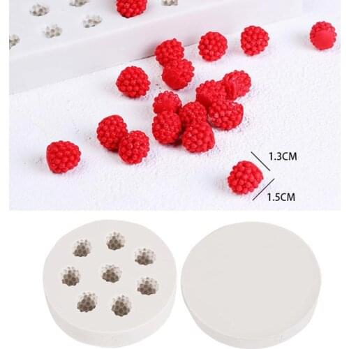 Silicone Blueberry Raspberry Shape Cake Mold Kitchen Sugar Baking Mold Craft Fondant Cake Decorating Tools Chocolate Pastry Tool