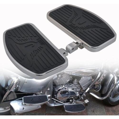 Universal Motorcycle Adjustable Front Rear Foot Rider Driver Rest Pedal Fit for Honda VTX 1300/1800 Passenger Foot Rest Footrest