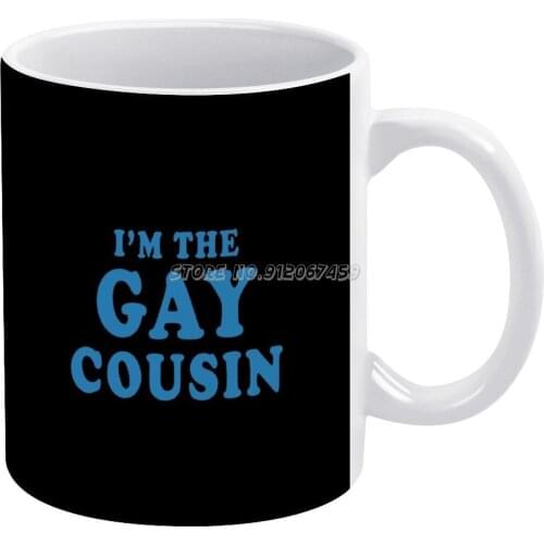 I'm The Cousin Coffee Mugs Cushions for Living Room Sofa Cushion Covers Decorative Throw Pillow Cover Im The Cousin The Cousin C