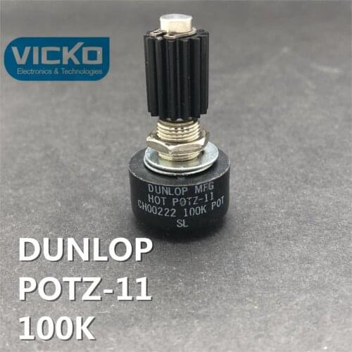 [YK] DUNLOP MFG HOT POTZ-11 100K conductive plastic potentiometer switch