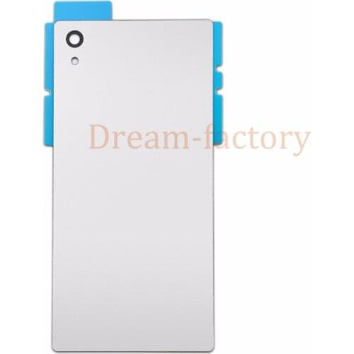 50pcs Back Glass Battery Cover Rear Door Housing For Sony Xperia Z5 E6603 E6633 E6653 E6683+Adhesive Sticker W/N NFC Free DHL