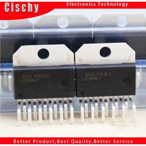 LM3886T ZIP11 LM3886 Audio amplifier HIGH-PERF AUDIO PWR 68W AMP