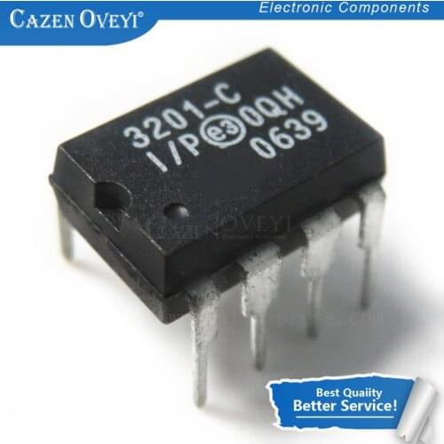1pcs/lot MCP3201-CI/P MCP3201 DIP-8 In Stock
