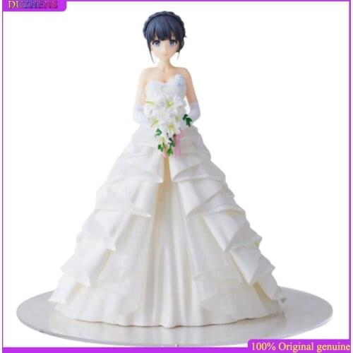 100% Original genuine Anime Figure Maki no hara Shou ko Wedding dress Action Figure Anime Figure Model Toys Figure Doll Gift