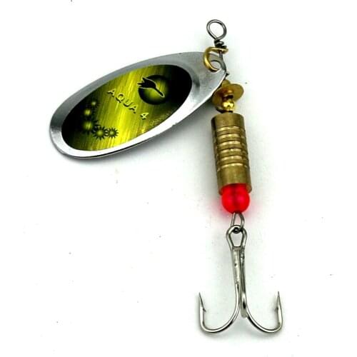 1pcs Hard Spoon Lure Spinnerbait Metal Spinner Fly Sea Fishing Lures Bass Fish Bait Pesca Swimbait Tackle