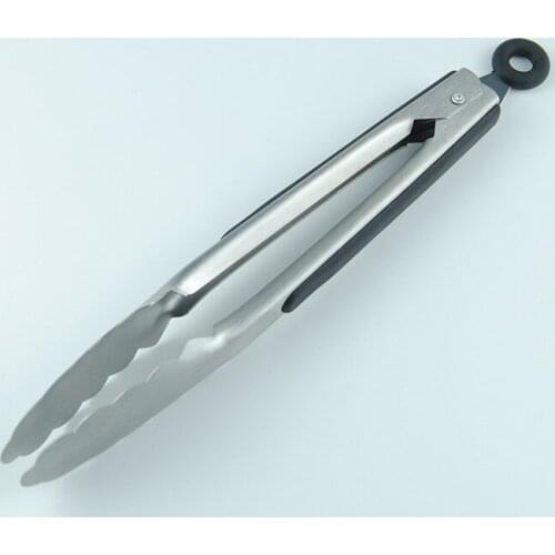 9 Inch Stainless Steel Food Clip Bread Grill Barbecue Grill Barbecue Barbecue Tool