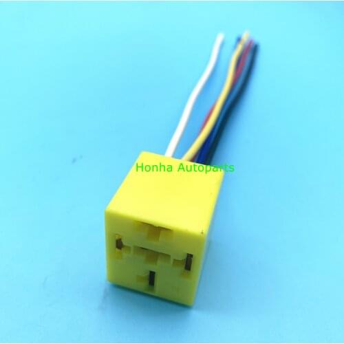 Free Shipping 10/20/50/100pcs 5 Hole Connector Electrical Automotive Sockets For Car Wire Harness DJ7058-6.3-21