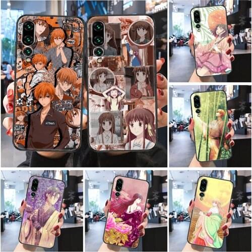 Fruits Basket sohma soma kyo Phone case For Huawei Honor 6 7 8 9 10 10i 20 A C X Lite Pro Play Frosted black tpu cell cover