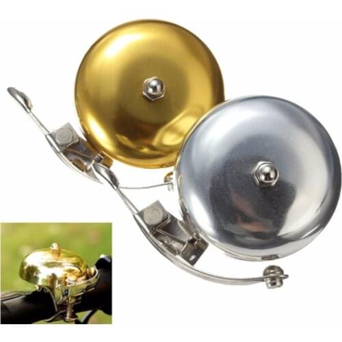 Cyrusher Classic Handlebar Bike Ring Retro Metal Bell Loud Sound Bicycle Bicycle Horn Alarm Safety Riding Accessories Quality