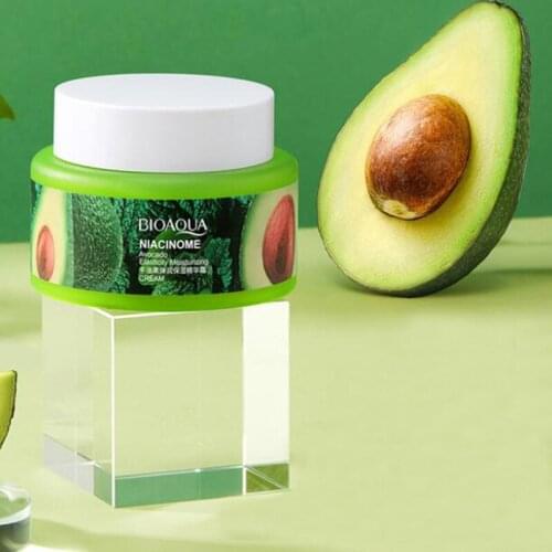 50g Avocado Essence Cream Moisturizers Deep Hydration Face Cream Anti-aging Anti Wrinkles Facial Whitening Cream for Dark Skin