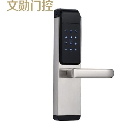 IC card wooden door lock Hotel smart card lock APP timing password key lock