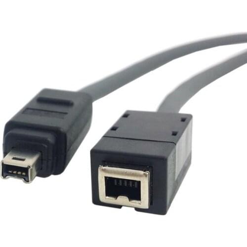 The New Firewire 400 IEEE 1394 1394A 4Pin Male to Female Extension Cable Lead 50cm