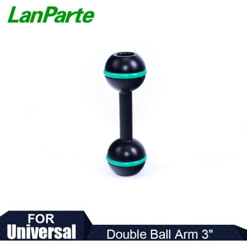 Lanparte Double Ball Arm 3" for Ultra Magic Arm ULMA-01 compatible with ULCS