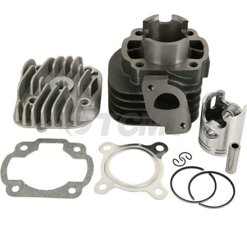 Motorcycle Cylinder Piston Top End Kit for Polaris Scrambler 50 01-03 Predator 50 2004-2007