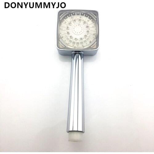 Rainbow Shower Heads Led 7 Colors Changing Bathroom Handhold Shower Water Saving Temperature Control 3 Color ducha le