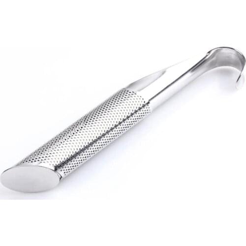 Stainless Steel Tea Infuser Creative Pipe Design Tea Strainer for Mug Fancy Filter for Puer Tea Herb Tea Tools Accessories