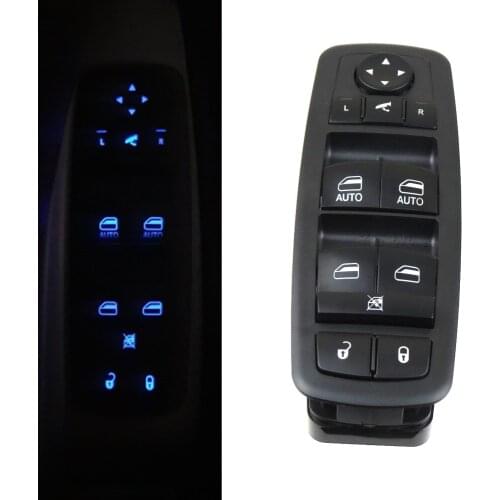 Auto Window Switch with folding function For Dodge Journey 2018 Chrysler 300 2015 68139806AA 68139806AB 68139806AC 68080842AA
