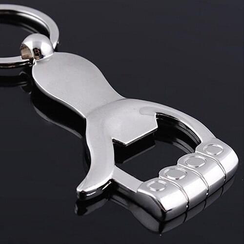 Silver Color Thumb Up Hand Keychain Key Ring Beer Bottle Opener Wedding Gift Christmas Gift 6LJD