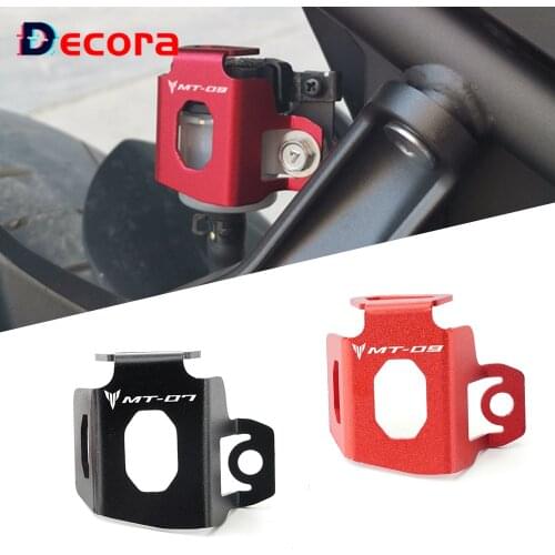For Yamaha MT-07 MT-09 MT-10 MT03 MT07 MT09 MT10 Motorbike Rear Fluid Reservoir Guard Cover Protector MT 03 07 09 10 2015-2021