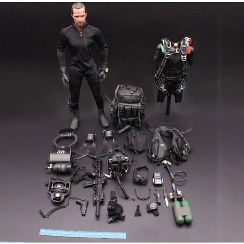 1/6 US-Navy-SEALs Soldier Figure Model Minitimes M004 Full Set 12'' Male Action Doll Toys for Collection pre-sale