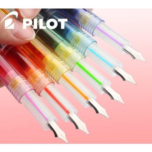 1pc Japan PILOT SPN-20F Fountain Pen Transparent Pen Rod Cute Mini Candy Color Fountain Pen