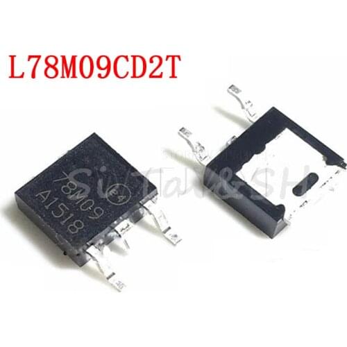 10PCS L78M09CDT TO-252 78M09 SMD L78M09 TO252 new and original