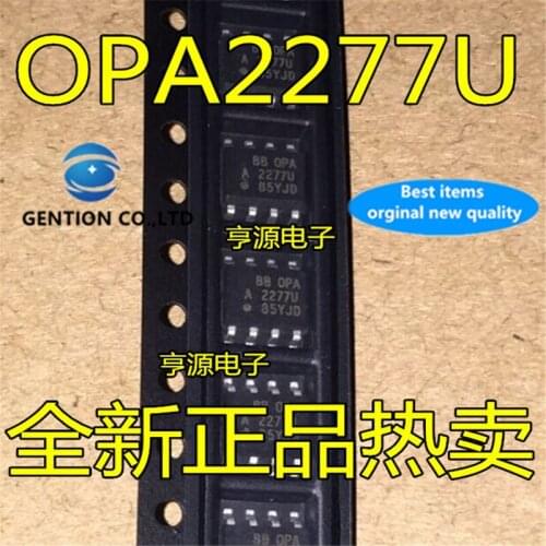 10Pcs OPA2277 OPA2277U OPA2277UA SOP8 Two way Precision Operational Amplifier in stock 100% new and original