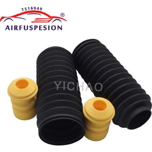 2Sets/Lot Front Dust Cover Boot Rubber buffer For E65 E66 E67 E53 Suspension Shock Absorber Repair Kits 31331096309 31303411973