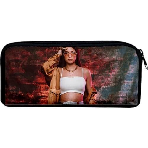 2021 Eva Queen Merch Oxford Cloth Pencil Case Office Student Pencilcase Cute Canvas Pencil Bag School Supplies Pen Box Kawaii