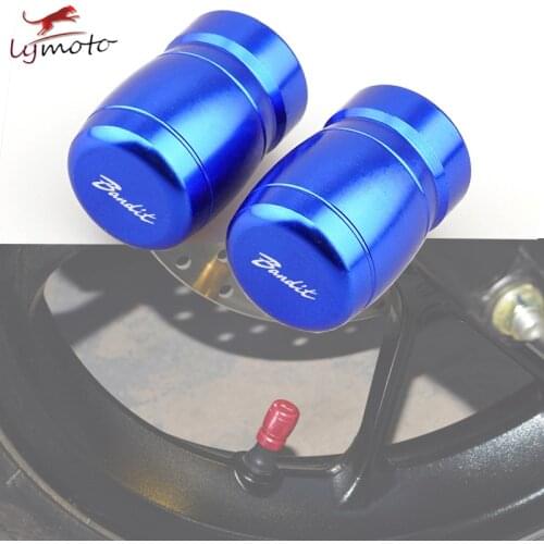For SUZUKI Bandit 12001250/S/F 250 400 650 GSF650 GSX1250 Motorcycle CNC Accessories Wheel Tire Valve Stem Caps Airtight Covers