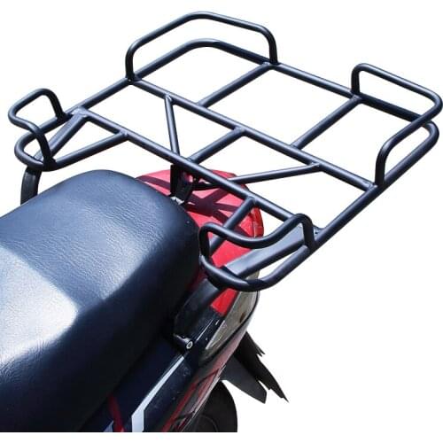 Motorcycle Scooter Electric Rear Bracket Seat Shelves Tail Wing Box Frame Accessories